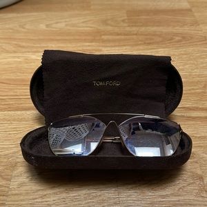 Tom Ford sunglasses with case and cloth. Good condition.